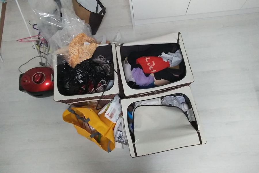 고성군 이사 진행 현장