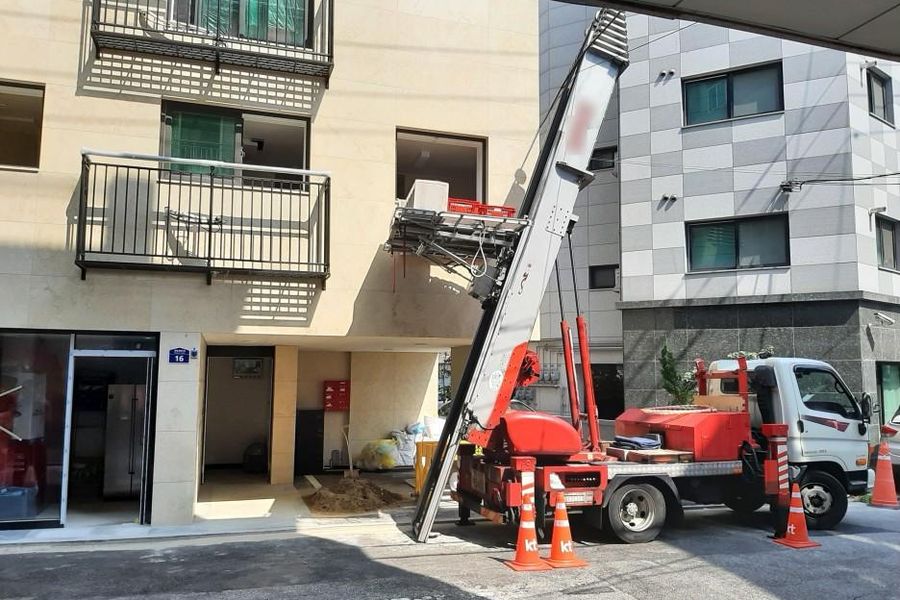 함안군 이사 진행 현장